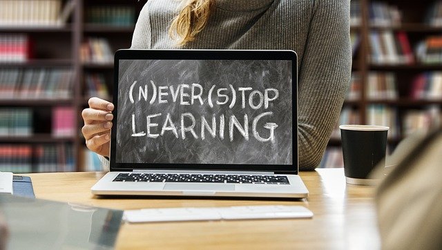 Never stop learning, źródło zdjęcia: pixabay