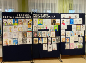 Konkurs plastyczny "Portret mojego ulubionego nauczyciela "