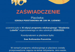 AKADEMIA LUBELLA - dyplom