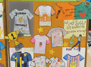 Międzyświetlicowy Konkurs Plastyczny " Kibicować Fair Play- projekt koszulki"